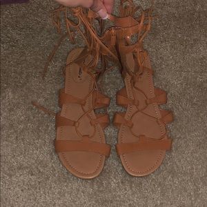 Cute lace up sandals
